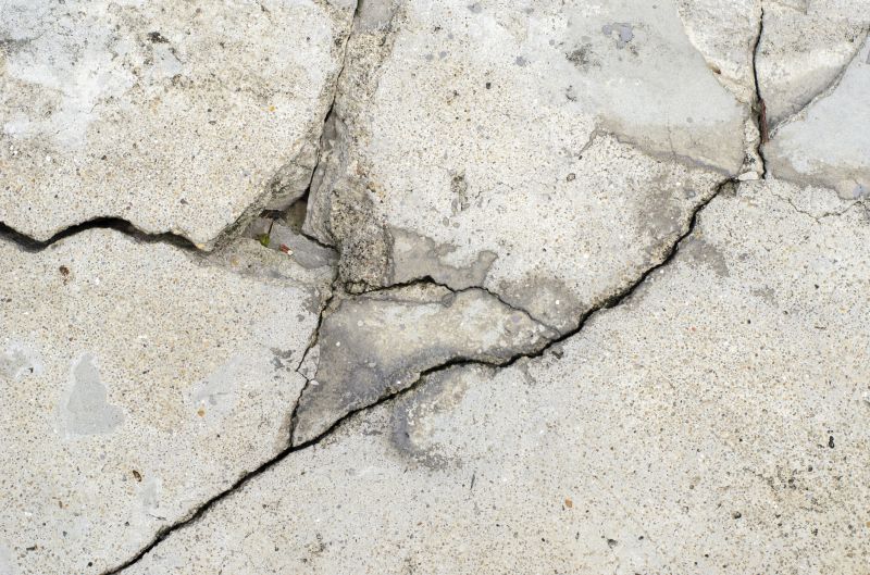 Cracked Porch Surface